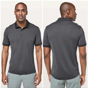 Lululemon Tech Pique Polo Obsidian